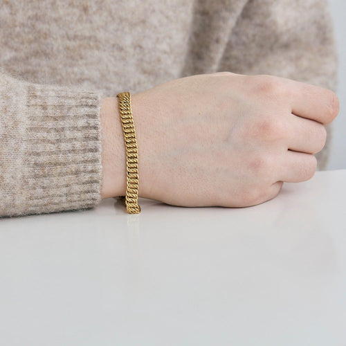 Bracelet BRACELET MAILLE AMERICAINE 58 Facettes BO/240036/