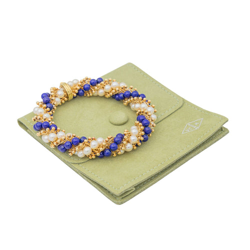 Bracelet Van Cleef & Arpels Bracelet Twist Or jaune Perle 58 Facettes 3290260CN