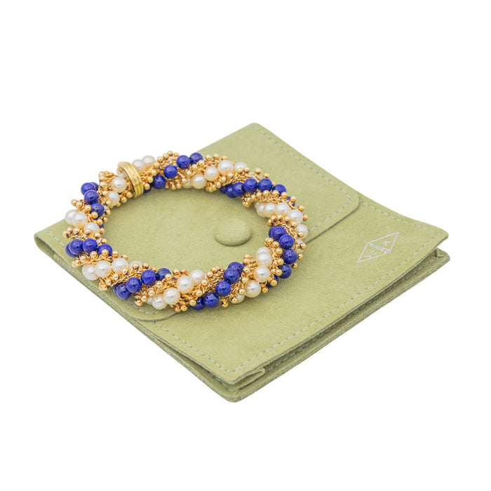 Bracciale Van Cleef & Arpels Twist Perla in oro giallo