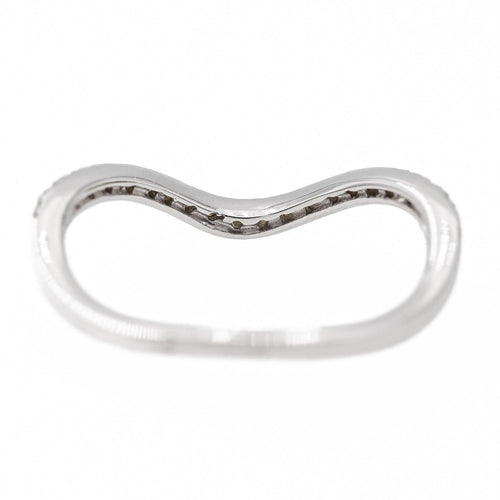 Bague 49 Bague Alliance Or blanc Diamant 58 Facettes 3001781CN