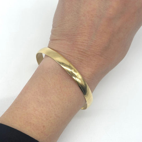 Bracelet Bracelet jonc or jaune 58 Facettes Z1351161