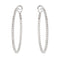 Boucles d'oreilles Boucles d'oreilles Créoles Or blanc Diamant 58 Facettes 3853169RV