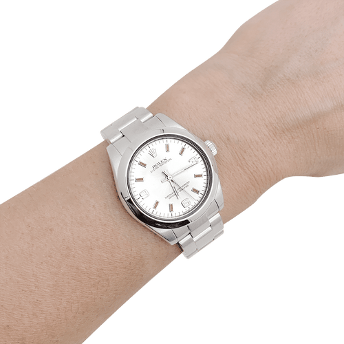 Montre Montre Rolex, "Oyster Perpetual", acier. 58 Facettes 34089