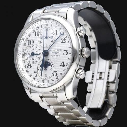 Montre Longines Montre Master Collection Calendar Moonphase Chronograph 58 Facettes MT44465