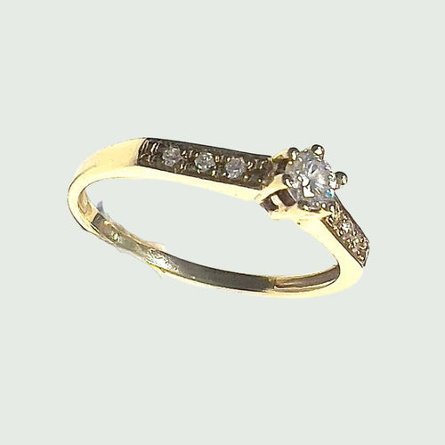 Bague SORTIJA MODERNA CONTEMPORÁNEA 58 Facettes Q719A (836)