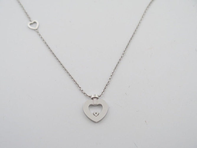 Collier collier FRED pretty woman xs en or blanc et diamant 58 Facettes 259314