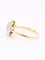 Bague 53 Bague marguerite or jaune diamant 0,8 carat 58 Facettes 1174.8