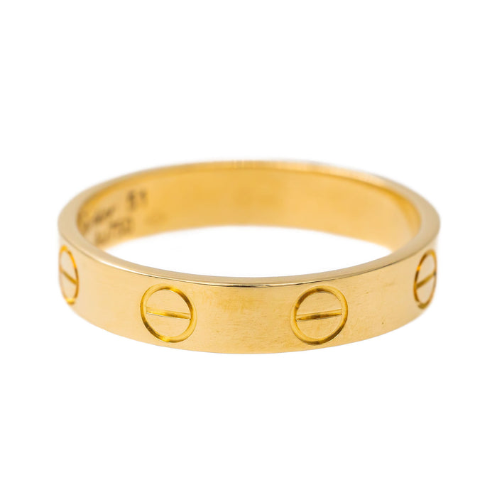 Cartier Alliantie Ring Love Geel goud