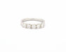 Bague Bague Rivière en or blanc 0,86 ct 58 Facettes