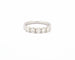 Bague Bague Rivière en or blanc 0,86 ct 58 Facettes