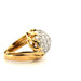 Bague 54 Bague Boule Cocktail Or Jaune Diamants 58 Facettes 95-GS34137-4