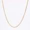 Collier Chaine maille forçat limée or jaune 58 Facettes CVCH16