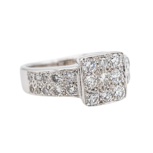 Bague 53 Bague Or blanc Diamant 58 Facettes 2624869CN
