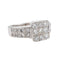 Bague 53 Bague Or blanc Diamant 58 Facettes 2624869CN
