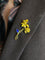Broche Broche fleur années 70 or jaune émail 58 Facettes 998