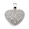 Pendentif Pendentif Coeur Or blanc Diamant 58 Facettes 2635144CN