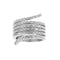 Bague 56 Bague bandeau diamants 58 Facettes 20844