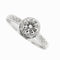 Bague 55 Bague solitaire avec diamants 0,84 ct 58 Facettes 36977