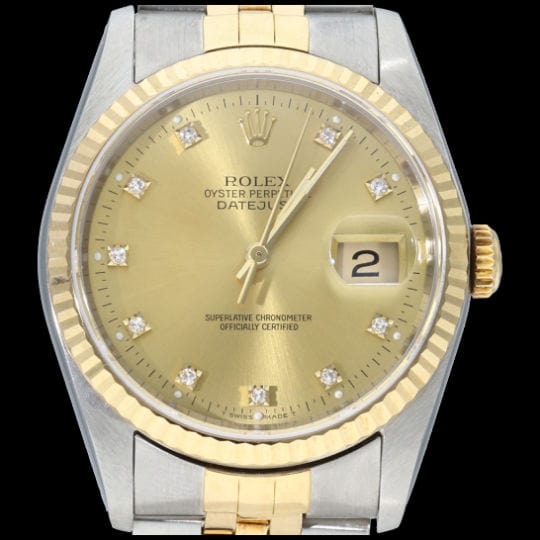 Montre Rolex Montre Datejust 36 Or Jaune 18K / Acier 58 Facettes MT40725