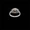 Bague 54 Art Deco Diamond Plaque Filigree Engagement Ring 58 Facettes