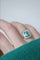 Bague 56 Bague Émeraude Colombienne 2.00 Cts et Diamants Style Art Déco 58 Facettes