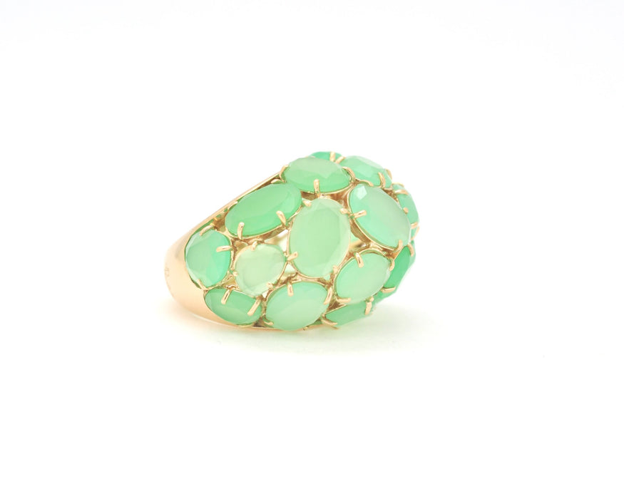 POMELLATO - Verzamelring Capri met chrysopraas