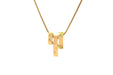 Collier STERN - Collier or jaune et diamants 58 Facettes 26108