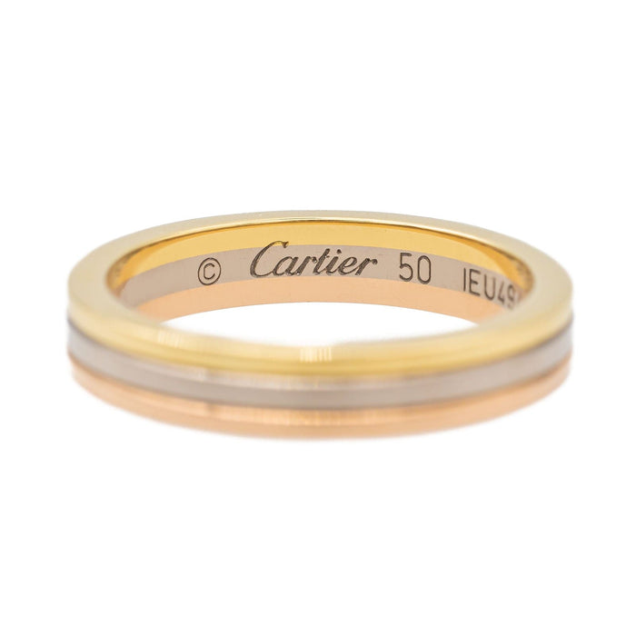 Bague 50 Cartier Bague Alliance Trinity Or blanc 58 Facettes 3468657CN