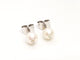 Boucles d'oreilles Boucles d'oreilles Puces Or blanc Perle 58 Facettes 812401CD