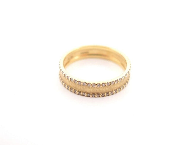 Bague 52 bague MAUBOUSSIN la vie parisienne en or diamants 58 Facettes 259045