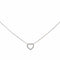 Collier Tiffany & Co Collier Métro coeur Or blanc Diamant 58 Facettes 3202701RV