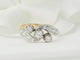 Bague 54 Bague ancienne en or bicolore et diamants 58 Facettes 33322