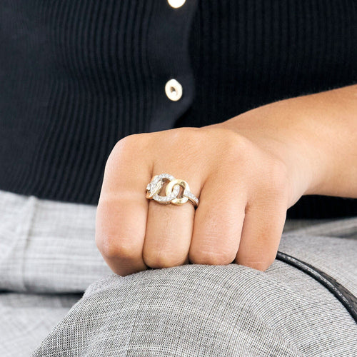 Bague 52 Bague or gris et diamants 58 Facettes GU260