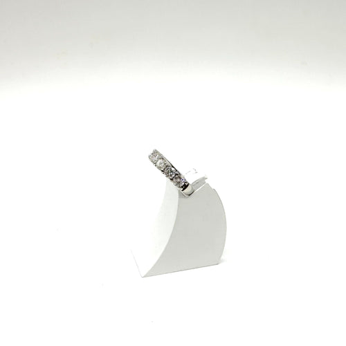 Alliance or blanc et diamants 58 Facettes Z15B51677