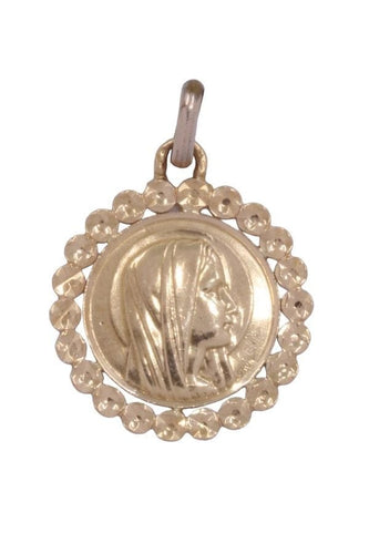 Pendentif MÉDAILLE VIERGE SIGNÉE GRUN 58 Facettes 083891
