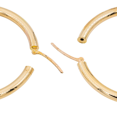 Boucles d'oreilles Boucles d'oreilles Créoles Or jaune 58 Facettes 3174014RV