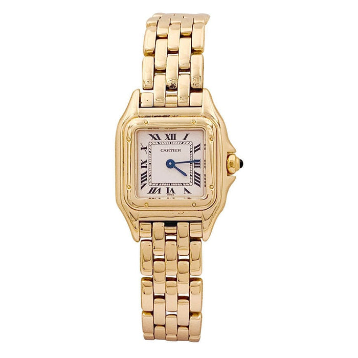 Montre Montre Cartier, "Panthère", or jaune. 58 Facettes 34012