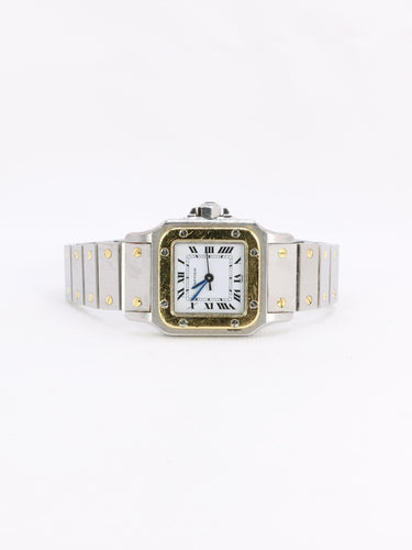 Montre CARTIER Montre Santos vintage or acier 58 Facettes 1120