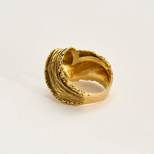 Bague 56 Bague Noeud Vintage or jaune 58 Facettes CHAL04512