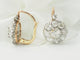 Boucles d'oreilles Boucles d'oreilles dormeuses en or jaune et diamants 58 Facettes 33424