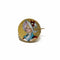 Broche Broche "Femme au chapeau" en Or jaune et Email 58 Facettes REF24024-188
