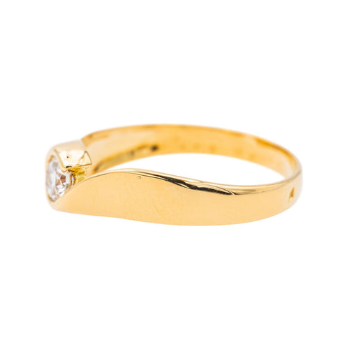 Bague 56 Bague Solitaire Or jaune Diamant 58 Facettes 3655100CN
