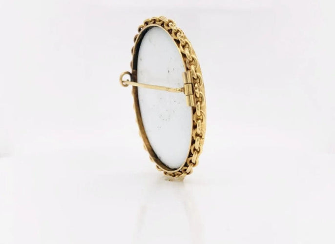 Broche Broche Française Camée 58 Facettes