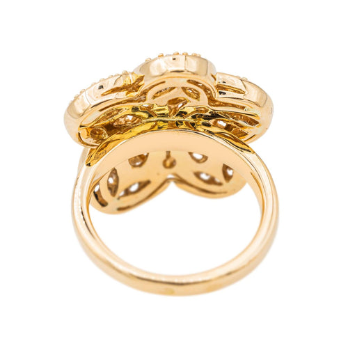 Bague 51 Bague Fleur Or rose Diamant 58 Facettes 3230369CN