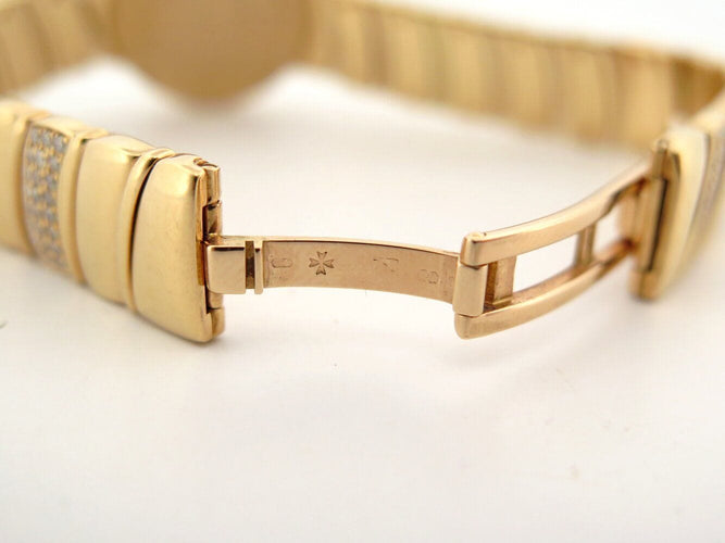 Montre vintage montre VACHERON CONSTANTIN malte ivy 21031 or 18k diamants quartz 58 Facettes 270028