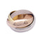 Bague 51 Bague Cartier "Trinity Classique" trois ors. 58 Facettes 33820