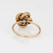 Bague Antique Victorian Infinity Knot Ring Conversion 14k Yellow Gold 5.5 Bijoux fins 58 Facettes G7450