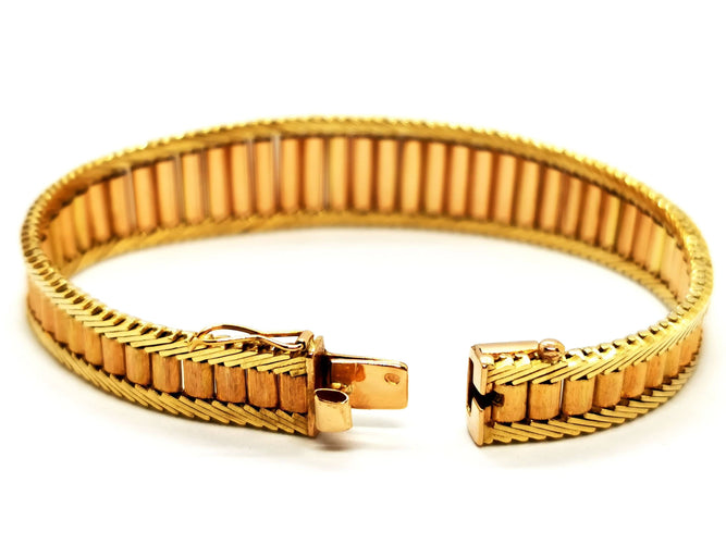Bracelet Bracelet Manchette Or jaune 58 Facettes 1670516CN
