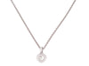 Collier collier CHOPARD happy diamonds or blanc 58 Facettes 258745