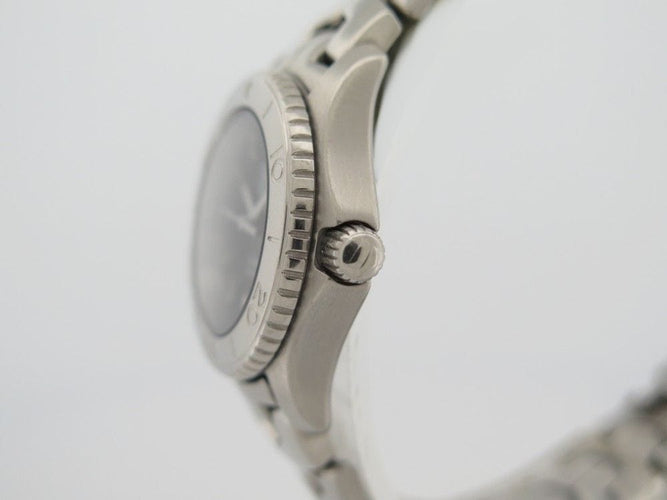 Montre montre TAG HEUER link lady 27 mm quartz acier palladie 58 Facettes 259317